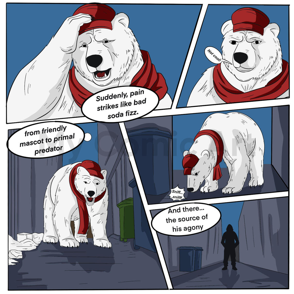 Polar Bear Comic