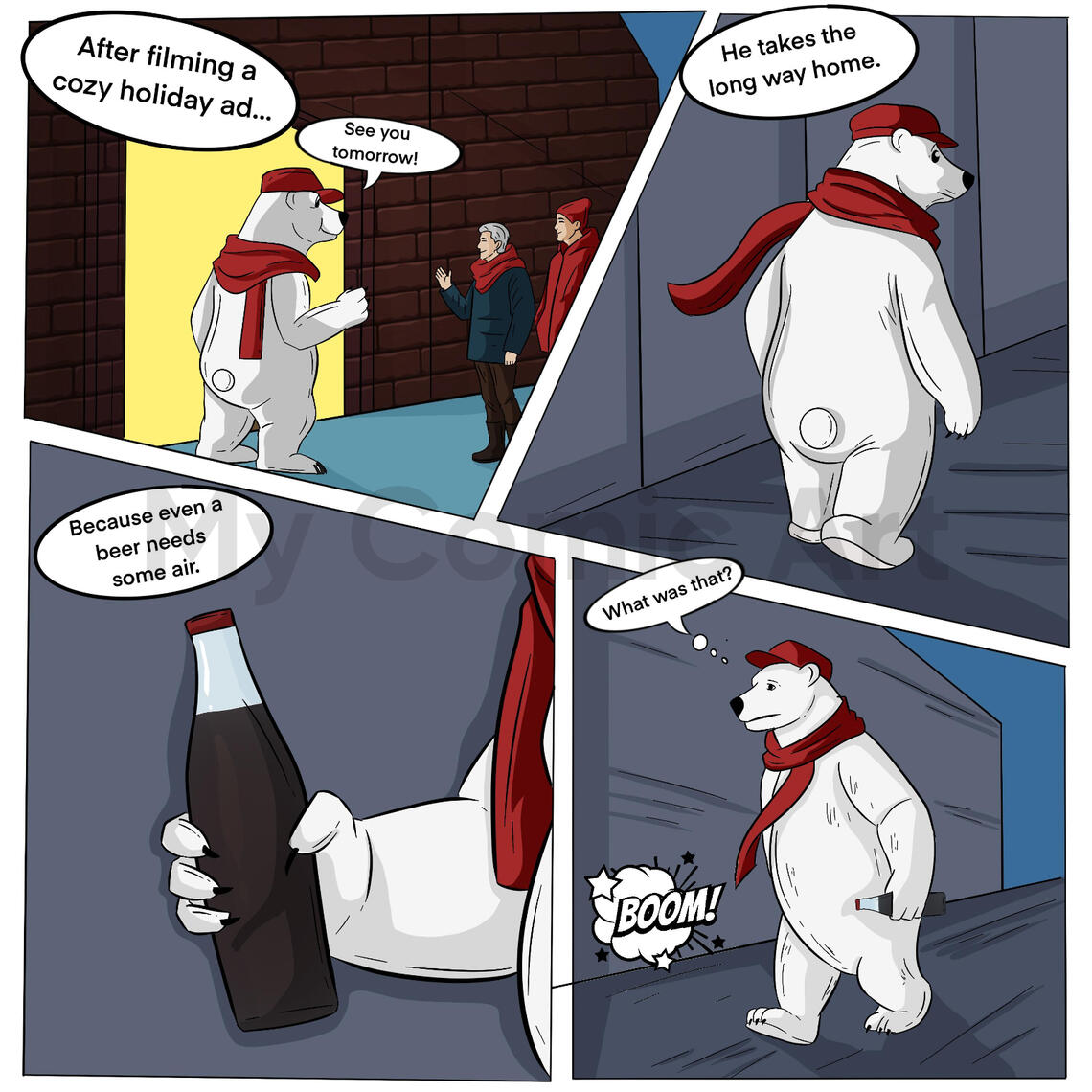 Polar Bear Comic